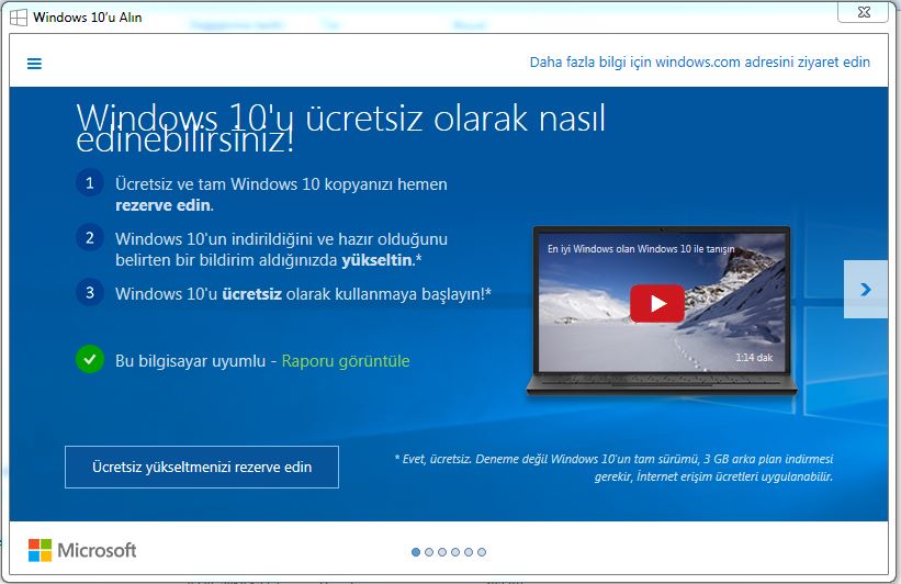 Windows-10-Yukseltme-Upgrade-Ekrani